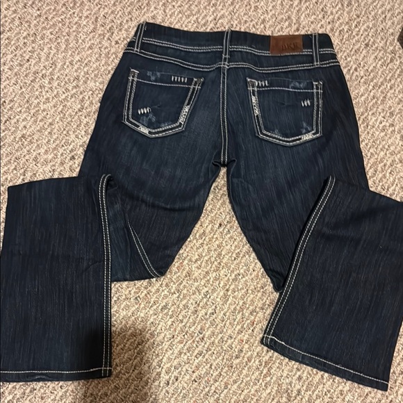 BKE Women's Dark Blue Jeans - Picture 3 of 3